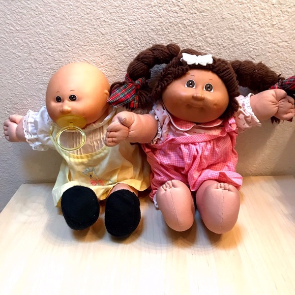 Coleco Other - Cabbage Patch Kid Bundle W/ Wrist Tags, Certificates & More. 1982, 1984. EUC